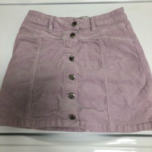 Button-up skirt